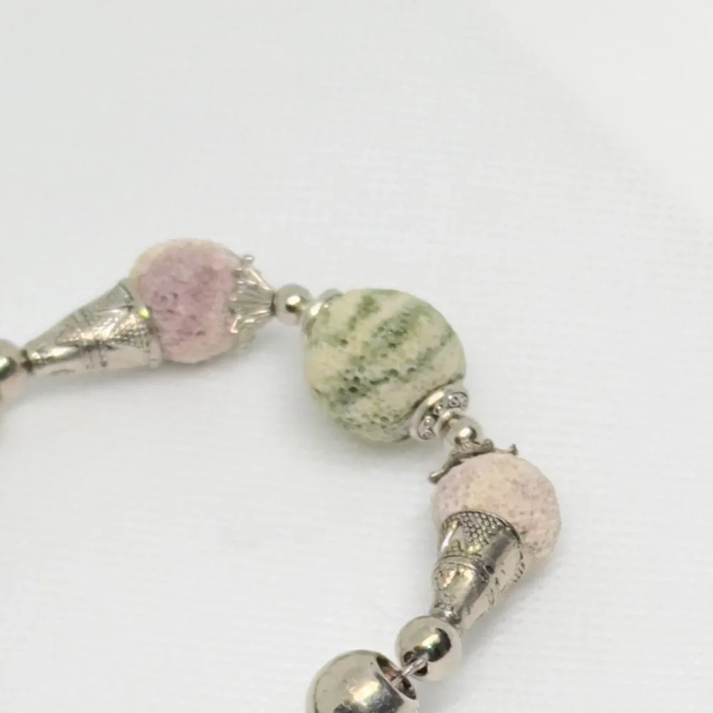 UNBRANDED Natural LAVA BEAD Adjustable Essential Oil BRACELET